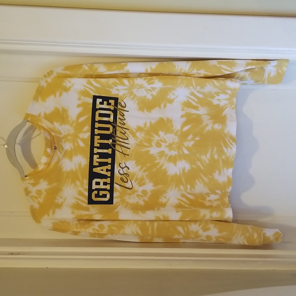 Women's size large long sleeve tie dye tshirt Like new without tags